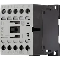 Eaton 276879 Leistungsschütz, 3-polig, 380 V 400 V 5.5 kW, 12 V DC, Gleichstrombetätigung, Schraubklemmen DILM12-01(12VDC)