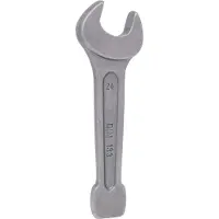 Ks Tools 517.0124, Chrom-Vanadium-Stahl, Edelstahl, 24 mm, DIN 133, 180 mm, 280 g