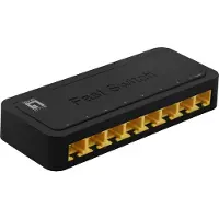 LevelOne Gigabit Ethernet über VDSL2, 1000 Mbit/s, IEEE 802.3, IEEE 802.3u, IEEE 802.3z, Schnelles Ethernet, Gigabit Ethernet, 10,100,1000 Mbit/s, 3000 m, Schwarz