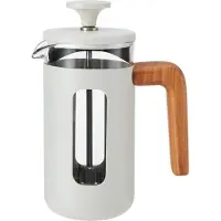 La Cafetière Pisa 3-tassen French Press Aus Steingut Mit Holzgriff Von La Cafetière