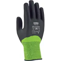 Uvex C500 XG, Anthrazit, Limette, Grün, Grau, EUE, Erwachsener, Erwachsener, Unisex, Polyethylen, Viskose, Faser, Polyamid
