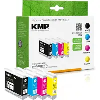 KMP 1060,4005, Schwarz, Cyan, Magenta, Gelb, 13,7 ml, 4 Stück(e), Multipack