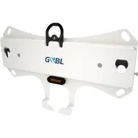G&BL Ocean Series Albatros-Wandhalterung, ultradünn, Grösse M, Weiss