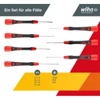 Wiha Feinmechanikerschraubendr ehersatz 260 PK 701 7-tlg.Schlitz/PH