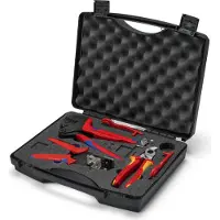 Knipex Werkzeugkoffer PV für MC4 - 979104V02