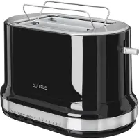 Gutfels TOAST 2010 S | 2 Scheiben Toaster | 7 Stufen | Schwarz