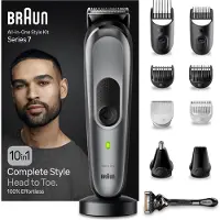 Braun MGK7420, Schwarz, Metall, Kunststoff, Rechteck, 1 mm, 2,1 cm, Universal