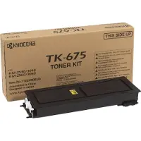 Kyocera TK-675 Toner Kit 20K, 20000 Seiten, Laser, Schwarz