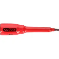 Ks Tools 3/8' Bit-Stecknuss mit Schutzisolierung für Torx-Schrauben, T30, lang ( 117.2467 )