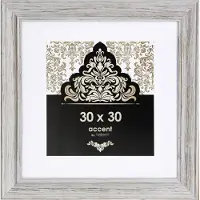 Nielsen Design 3233101 Holzrahmen Vintage Weiß 30x30cm