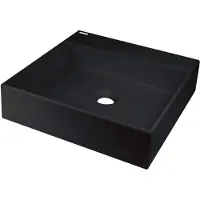 Deante Aufsatzwaschbecken Aus Granit Mit Platz Für Eine Armatur 400x400 Mm
