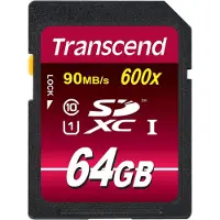 Transcend Speicherkarte SDXC UHS-I 600x 64 GB - Class 10