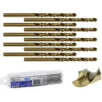 GEKO Bohrer für Metall 4mm HSS, 10er Pack