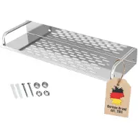 Intirilife Duschablage aus Edelstahl 60 x 13 cm
