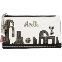 Anekke Geldbörse Peace & Love Nature Sixties RFID Wallet Black & White mehrfarbig