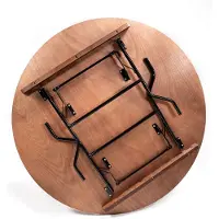 Essentials Bankettisch/Klapptisch holz rund Ø 122 cm, 20122