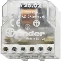 Finder Stromstoss-Schalter Unterputz 26.04.8.012.0000 2 Schliesser 120 V/AC 1 S