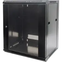 Intellinet 19 Zoll Wandgehäuse 19" Wandverteiler, 9HE, 450mm tief, schwarz