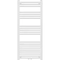 Neu.haus Handtuchheizkörper ’Voss’ mit 21 Stangen Stahl 120 x 50 cm Weiß