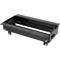 Bachmann TOP FRAME UT 4fach ohne Klappe Gehäuse sw