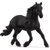 Schleich HORSE CLUB Friese Hengst, 5 Jahr(e), Horses, Schwarz, Kunststoff