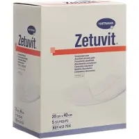 Zetuvit Saugkompresse 20 x 40 cm 5 Stück