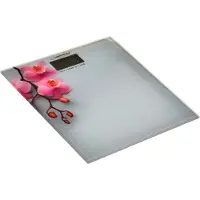 Esperanza EBS010 ORCHID Personen Waage Orchidee Glas
