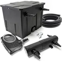 SunSun CBF-350 CUV-236 36W SET NEO8000 Pumpe Schlauch Teichfilterset