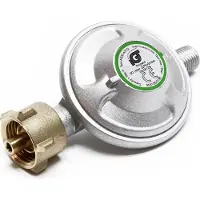 XPOtool Gaskocher Set 10,5 kW mit Gasschlauch 1,5 m und Druckregler 50 mbar DE