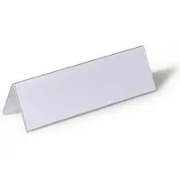 Durable Tischnamensschilder, 61 x 210 mm, 25 Stück