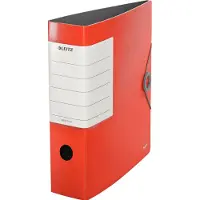 Leitz Qualitätsordner SOLID, DIN A4, Rückenbreite 82 mm, hellrot