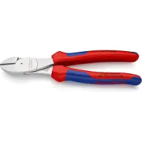Knipex 74 05 200 SB Værksted Kraft-sideskærer med facet 200 mm