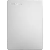 Toshiba Canvio Slim, 2 TB, 2.5", 3.2 Gen 1 (3.1 Gen 1), Silber