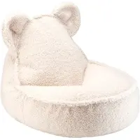 WigiWama Bär Sitzsack, Cream White