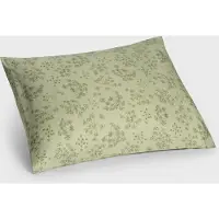 Yumeko Kissenbezug Baumwollsatin 50x60 Grün - Eco, Bio & Fairtrade