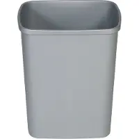 Probbax Abfallsammler , 25 l Volumen, rechteckig, Polypropylen, grau