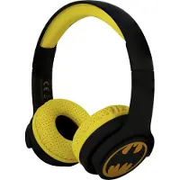 OTL TECHNOLOGIES DC Comics Batman, Kabellos, Anrufe/Musik, 20 - 20000 Hz, 145 g, Kopfhörer, Schwarz