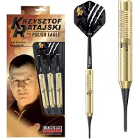 Bulls BULL'S Dartpfeil Krzysztof Ratajski Soft Dart, Brass gold