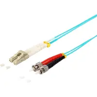 Shiverpeaks Duplex Patchkabel LC/ST 50/125µ OM3 aqua 1m