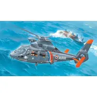 Trumpeter AS365N2 Dolphin 2 Helicopter