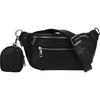 Samantha Look Gürteltasche echt Leder, Made in Italy