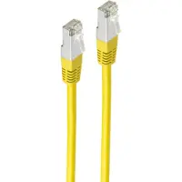 Shiverpeaks Patchkabel cat 6 S/FTP PIMF Halogenfrei gelb 30m