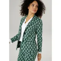 Aniston Jerseyblazer mit gestreiften Punkten