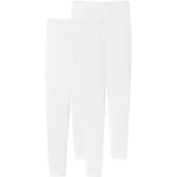 Schiesser Leggings Luxury in Weiß | Gr.: 48