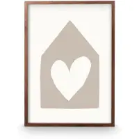 Vt wonen Fotorahmen vtwonen Wood Warm Brown 51 x 71 x 2,5 cm