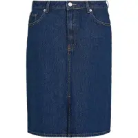 Tommy Hilfiger Jeansrock WW0WW44390 Dunkelblau Regular Fit