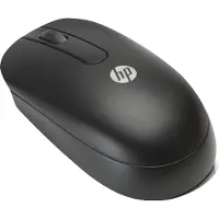 HP Optische 2,9 M USB-Maus, Beidhändig, Optisch, USB Typ-A, 800 DPI, Schwarz