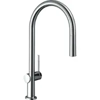 Hansgrohe Talis M54 Armatur Wasserhahn Einhebel-Küchenmischer 210, Ausziehauslauf, 1jet, sBox Chrom - inkl.