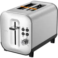 Krups KH682D, 2 Scheibe(n), Edelstahl, Edelstahl, Tasten, Niveau, Drehregler, 850 W, 171 mm