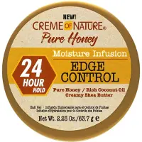 Creme of Nature Pure Honey Moisture Infusion Edge Control 63.7g